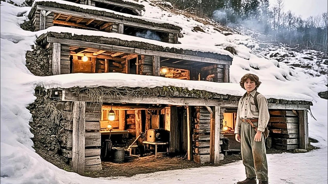 Neighbors Laughed When He Terraced His Cabin Into the Hill Until Each Level Got 14° Warmer