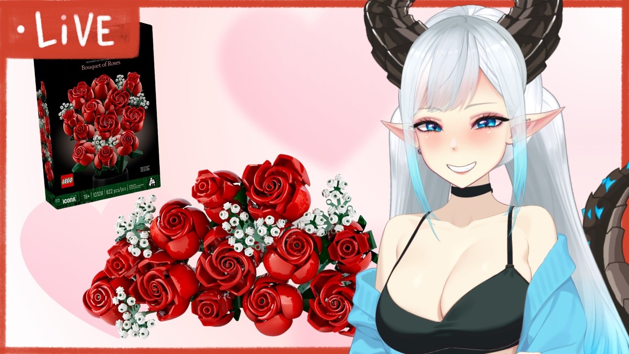 【VALENTINE SPECIAL】Roses are red, this kaiju is blue~