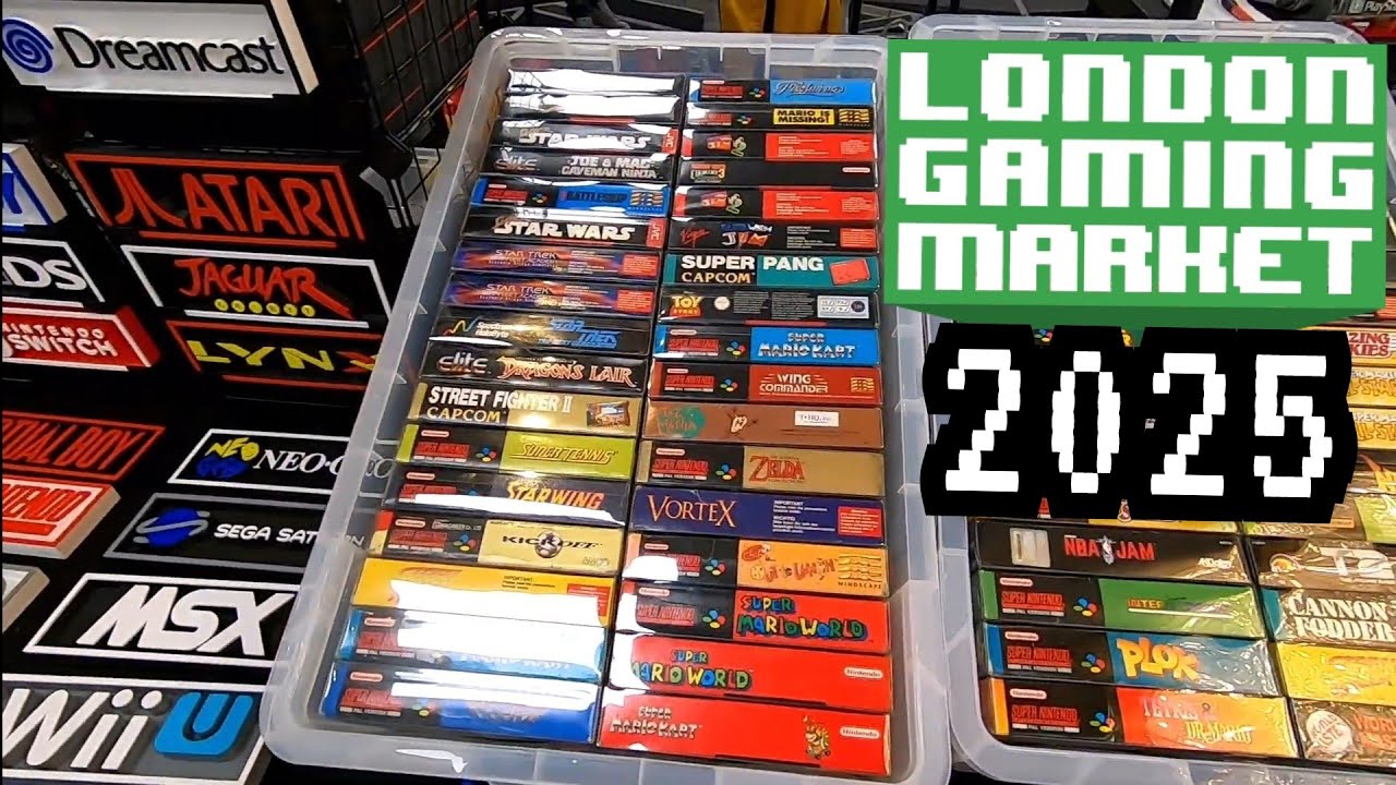An OCEAN of Retro // London Gaming Market 2025