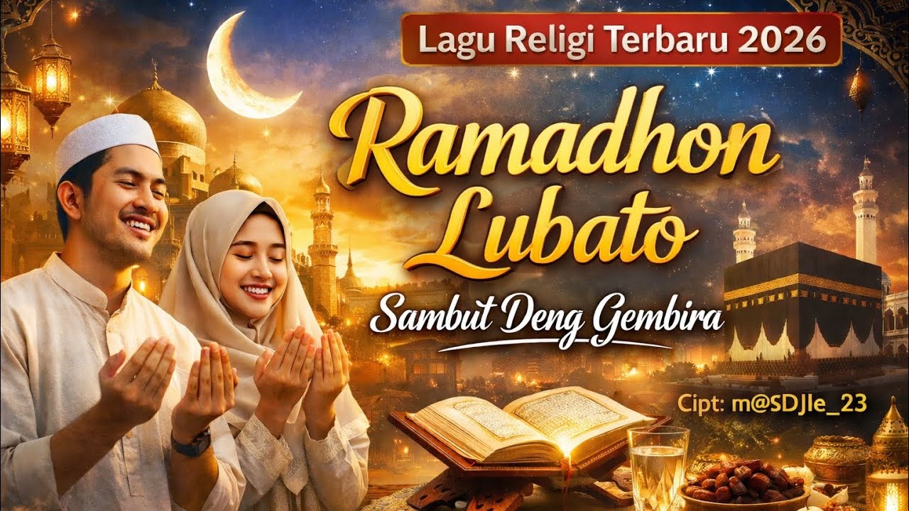 LAGU RELIGI TERBARU 2026 🔥 Ramadhon Lubato – Sambut Deng Gembira | Bikin Hati Tenang 