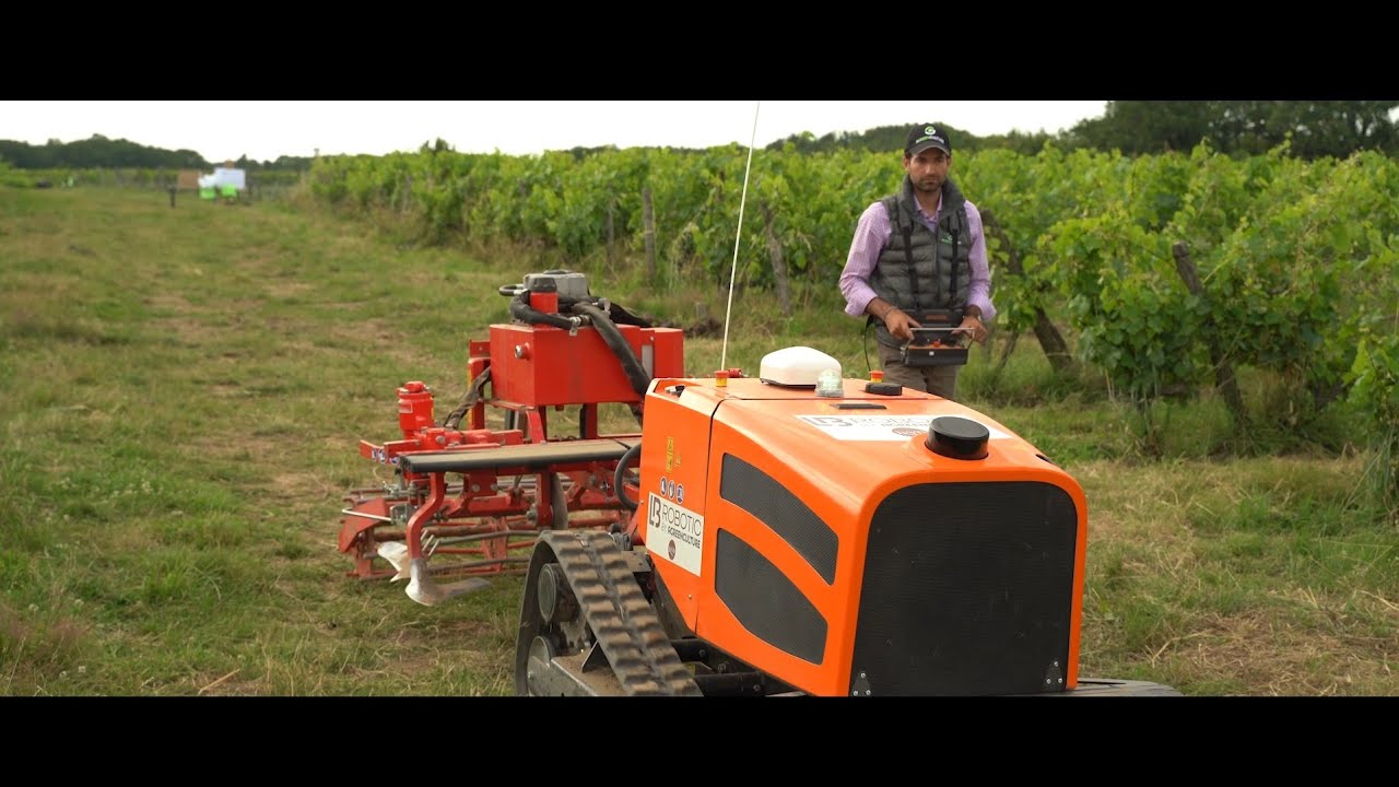 Agroreportage France 2021 - Un robot dans les vignes - version courte