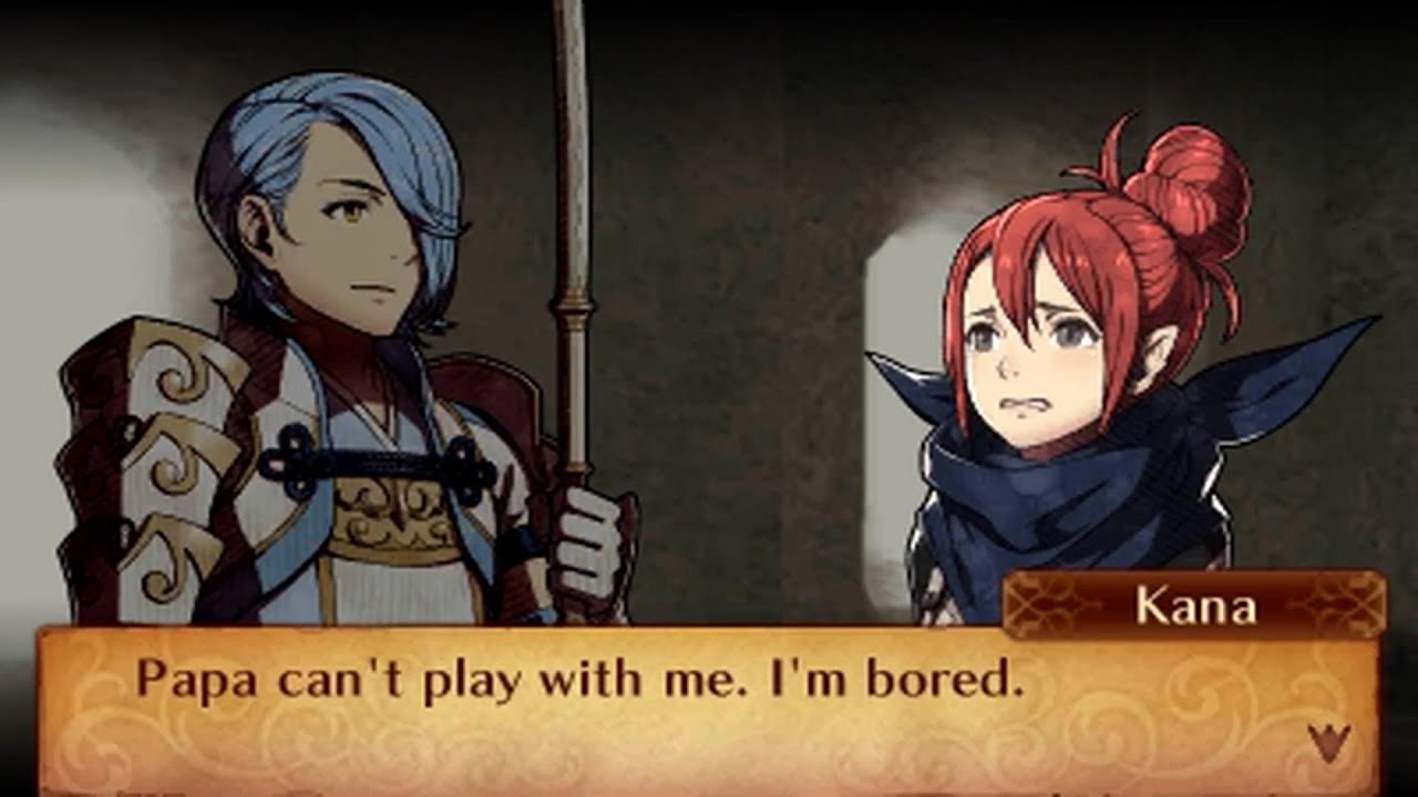 Fire Emblem Fates - Kana (Female) & Shigure Support Conversations