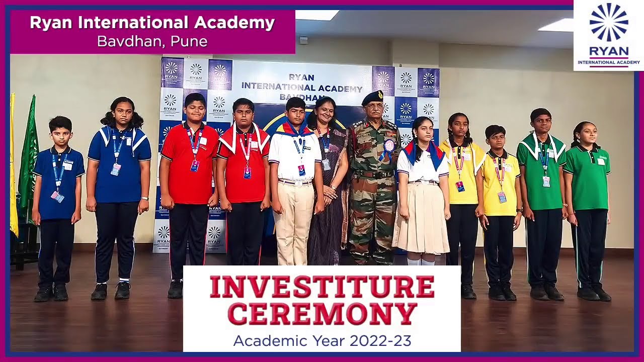 Investiture Ceremony at Ryan International Academy Bavdhan, Pune