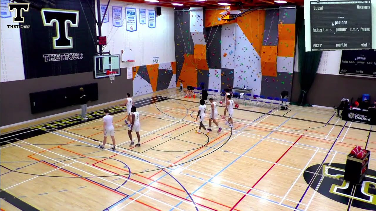 RSEQ Basketball masculin 🏀  Montmorency @ Thetford [2025-12-07]