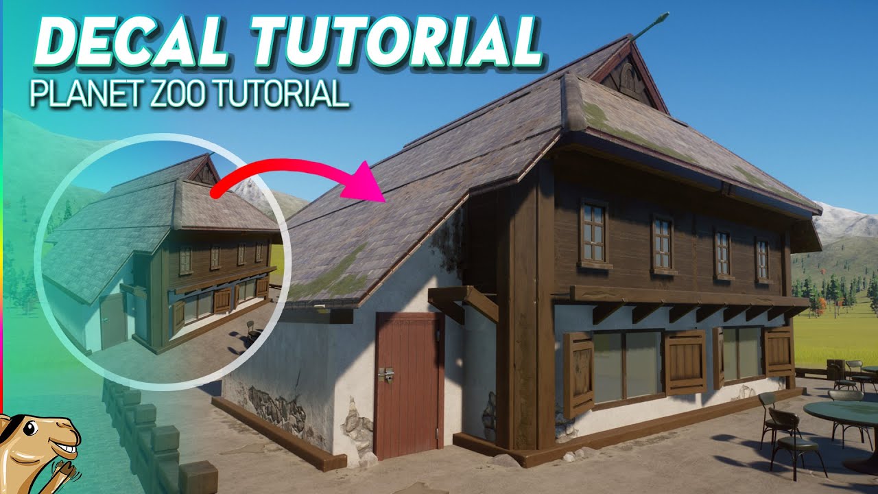 Decal Tutorial - How to use them - Planet Zoo Tutorial