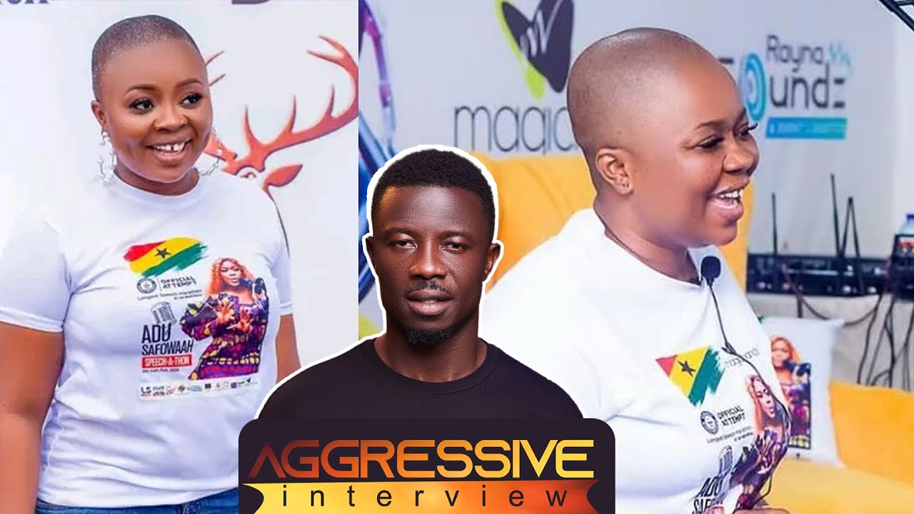 Speech-a-thon was never for the fame but a REBIRTH for me, says ADU SAFOWAA