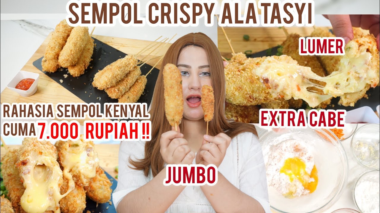 COOKING WITH TASYI : EP 32 - RESEP SEMPOL AYAM CRISPY !  + ASMR - BIAR KENYAL HARUS DITAMBAH INI...