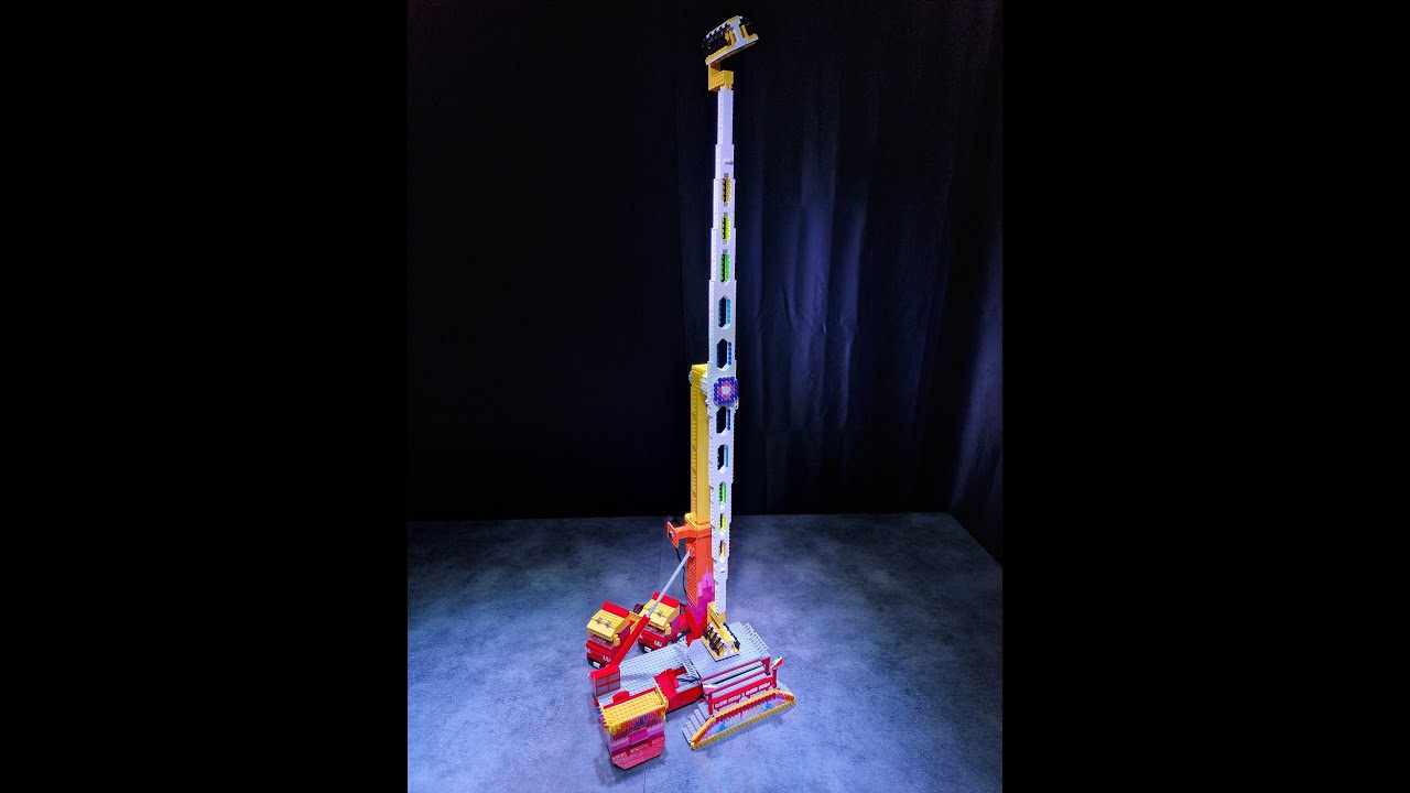 LetsGoRides Giant Booster*** Manège / Attraction Foraine en Lego ***