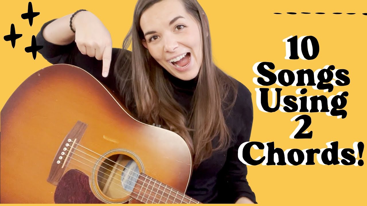 Guitar For Kids - 10 Songs With Only 2 Chords! - Guitar Lessons for Kids and Beginners