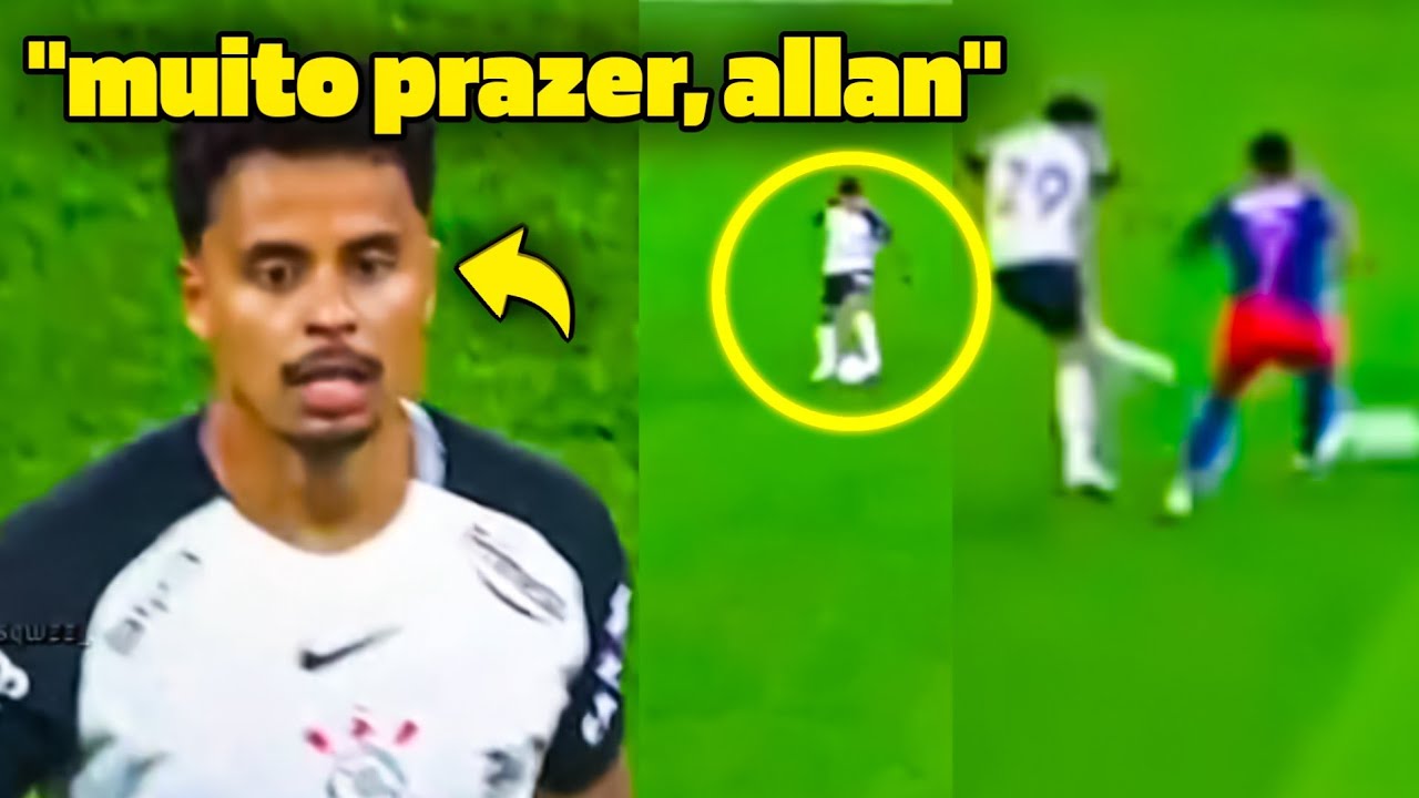 😱DRIBLOU, DEU PASSE E+... ALLAN JOGOU TANTO QUE TEVE ATÉ FLAMENGUISTA ARREPENDIDO!