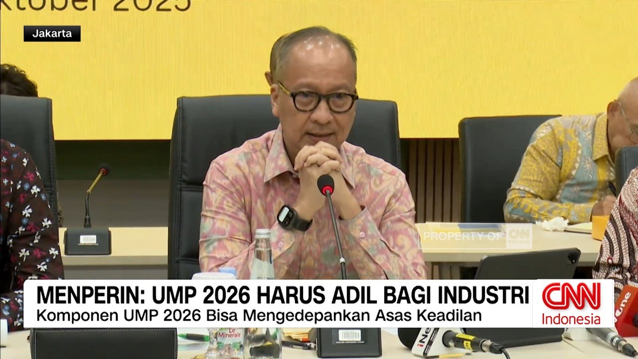 Menperin UMP 2026 Harus Adil bagi Industri