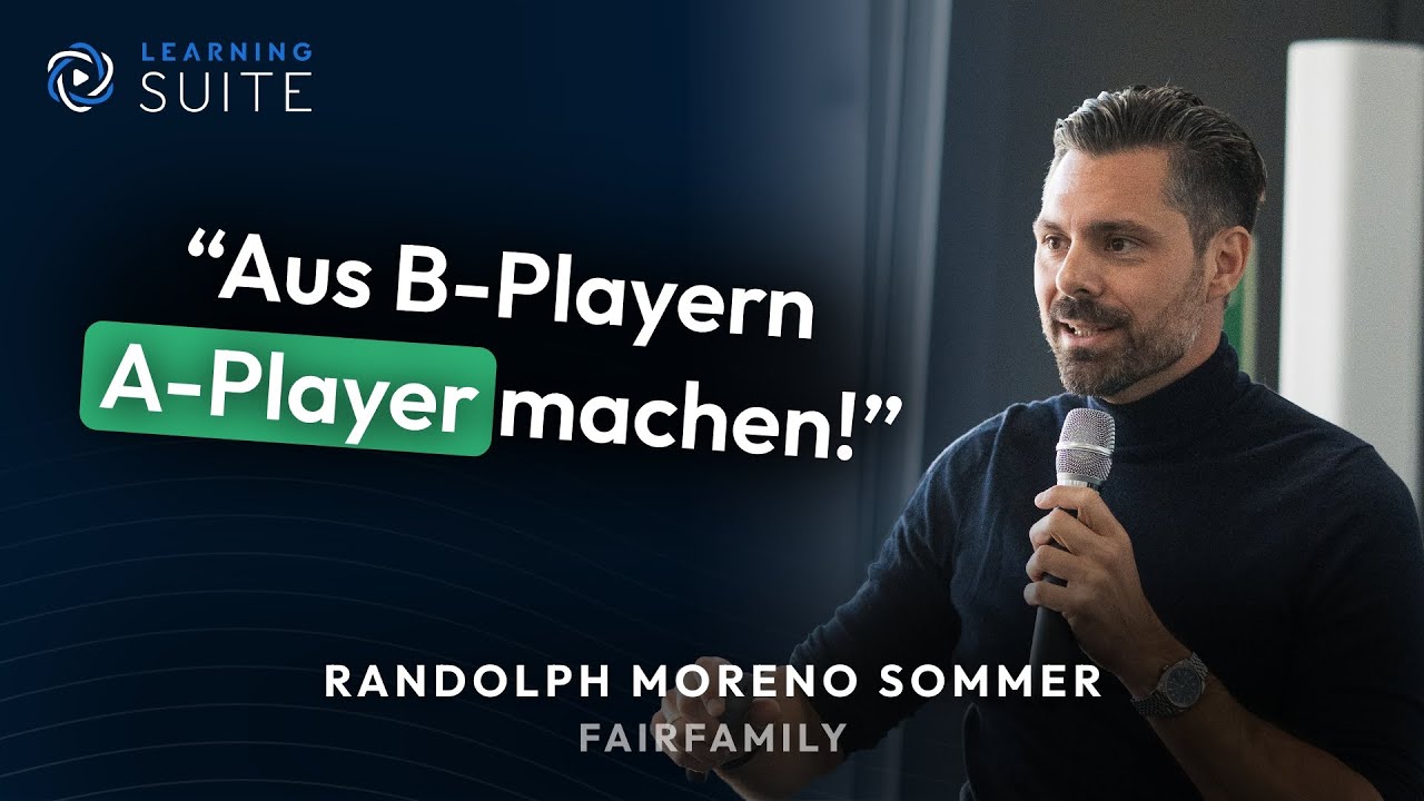 Wie du Mitarbeiter in Rekordzeit produktiv machst und führst (Randolph Moreno Sommer Vortrag)