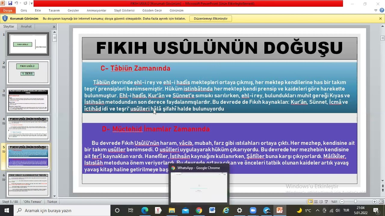 Fıkıh Usûlü 1
