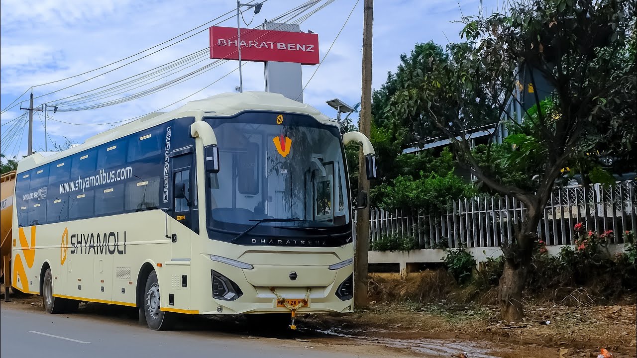 Shyamoli Paribahan’s | BharatBenz 1824 13.5M | Damodar Rudra | AC Sleeper | With Bio Toilet 🚽 