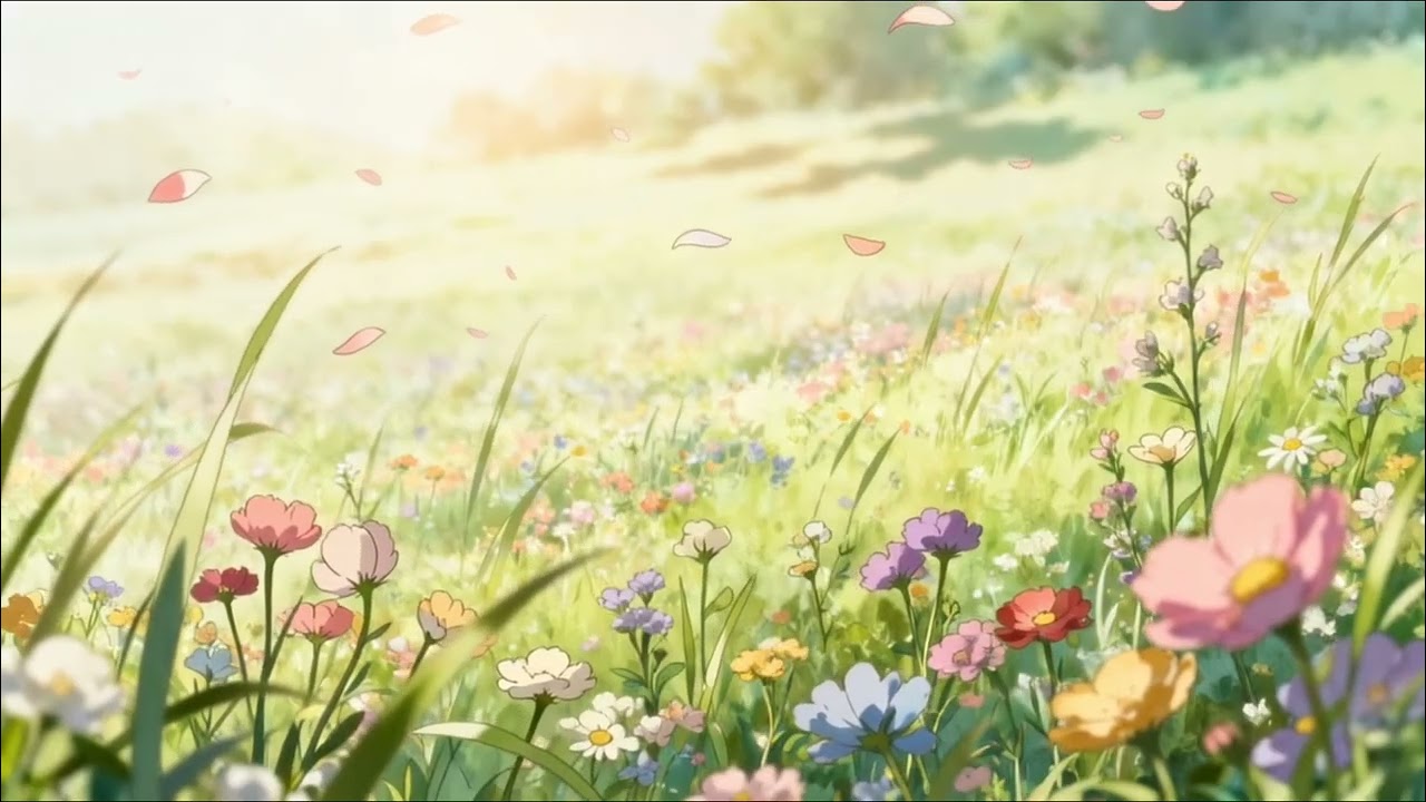 Peaceful Day 🎹 🍀 Ghibli inspired Lofi Beats 🌳 Study/Calm/Heal