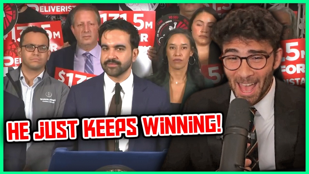Zohran Wins LANDMARK Victory In Lawsuit Against DoorDash | Hasanabi Reacts
