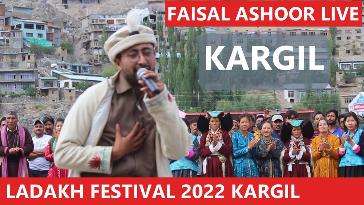 Faisal Ashoor Live Performance, Kargil Ladakh Festival 2022