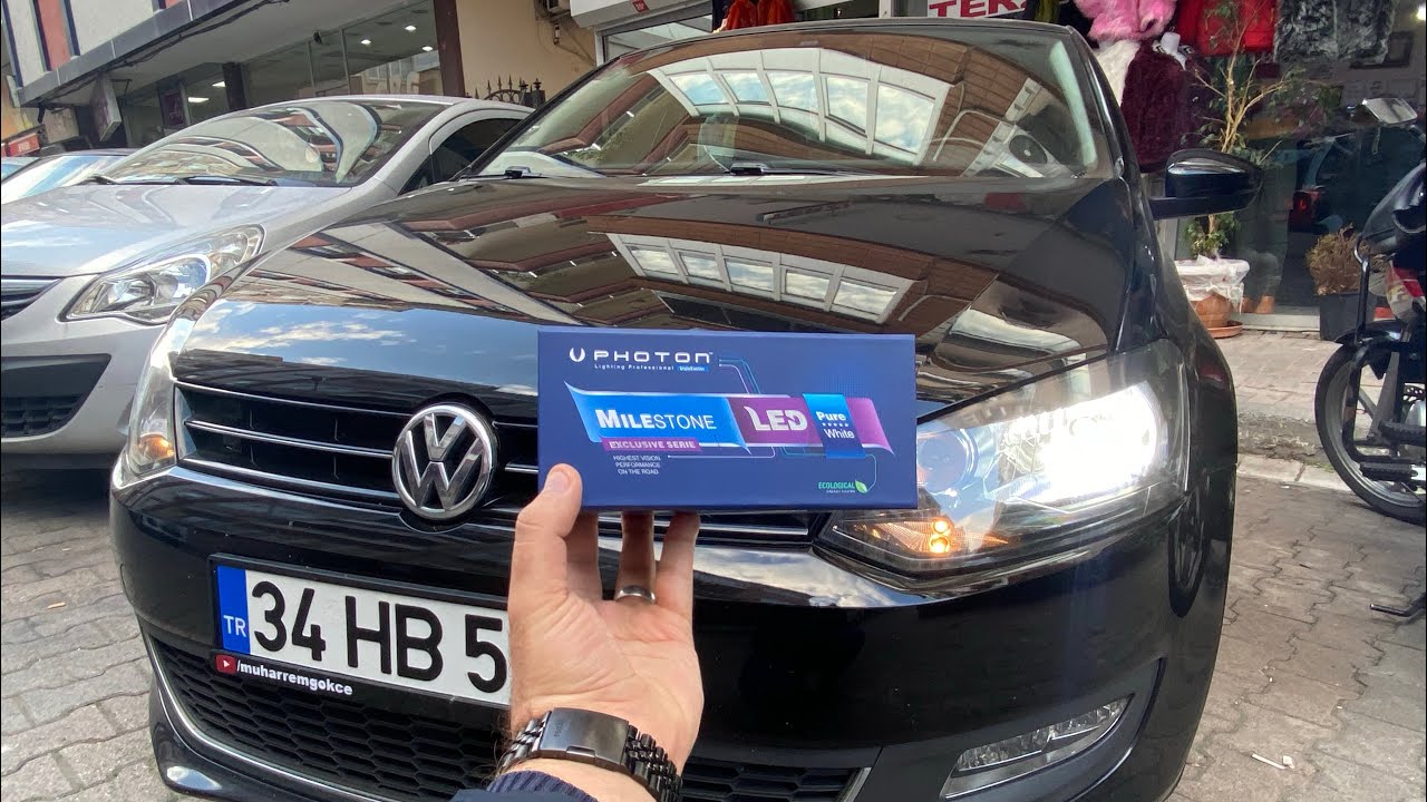 VW POLO LED FAR TAKTIRDIM | PHOTON MILESTONE | GECE SÜRÜŞÜ | PROJE PART4