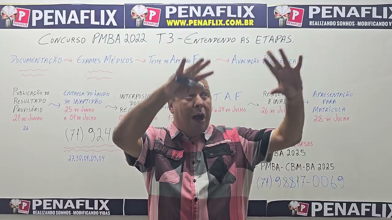 CONCURSOS PMBA e CBMBA 