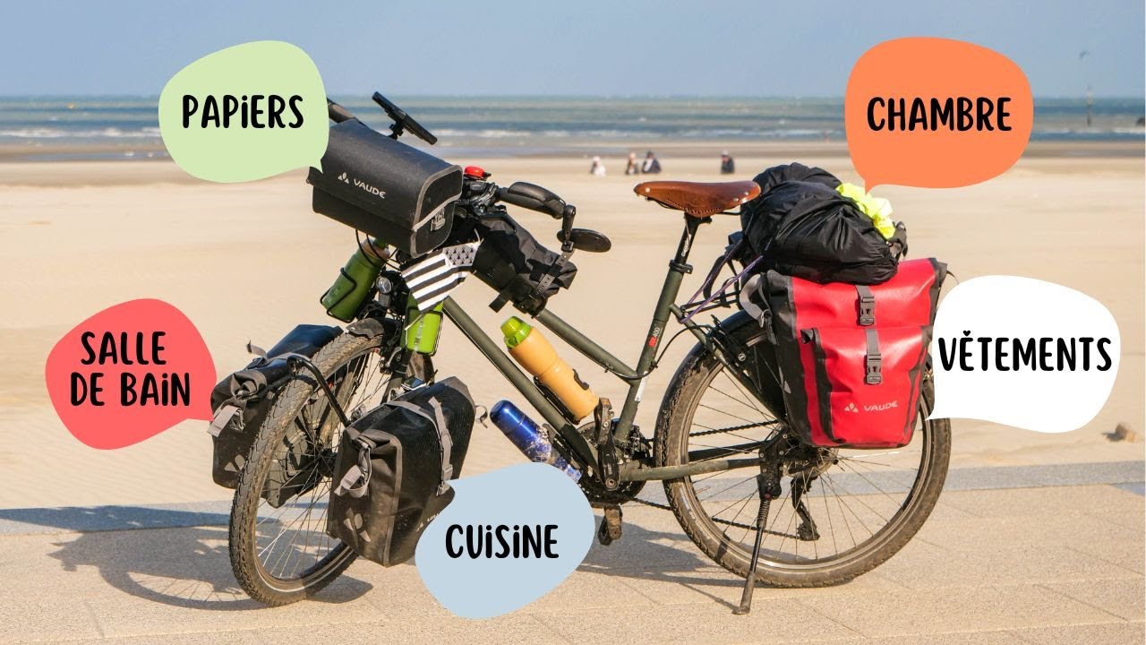 Préparer ses SACOCHES pour un VOYAGE À VÉLO