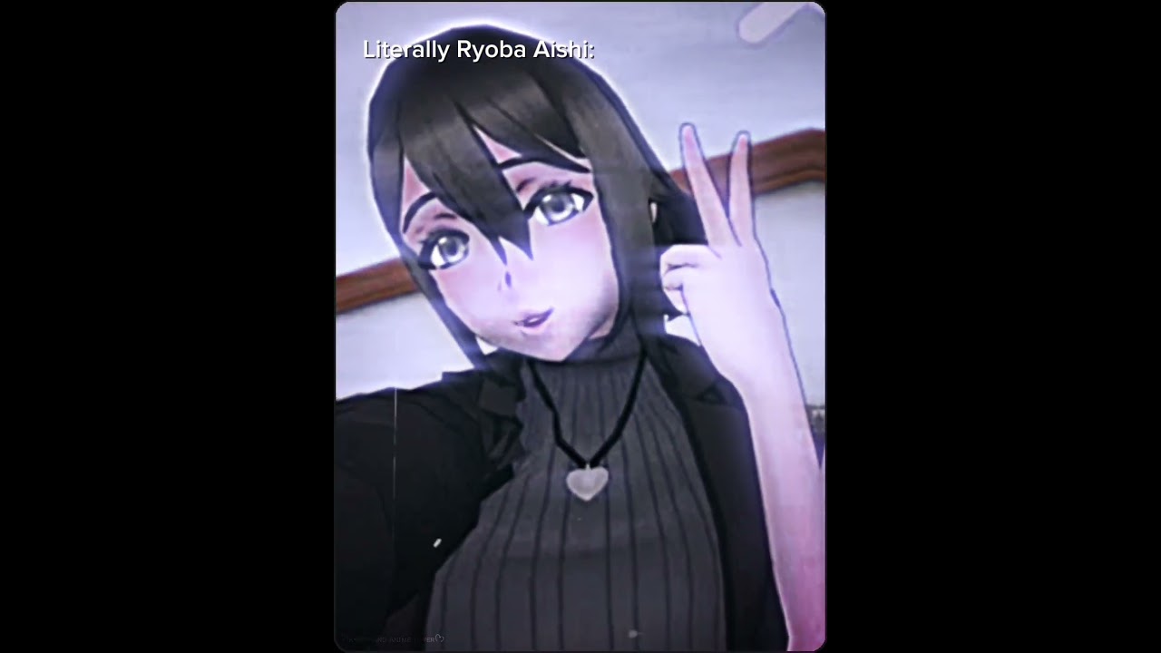 🔪 🩸𝕽𝖞𝖔𝖇𝖆 𝕬𝖎𝖘𝖍𝖎🔪 🩸#yanderesimulator#1980smode#ryobaaishi#edit