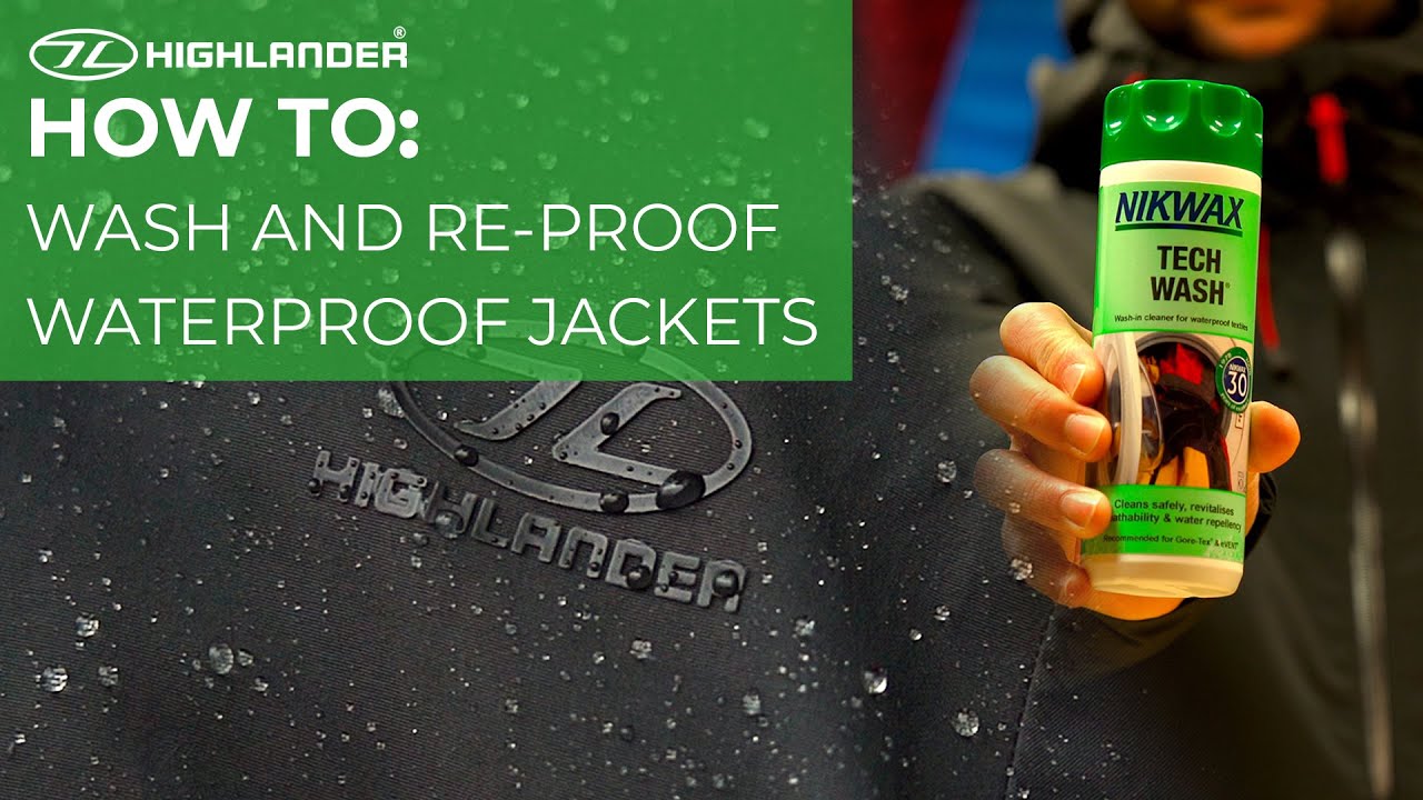How to Wash and Re-Proof your Waterproof Jacket