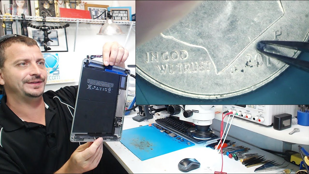 Fixing an iPad 6 sent by a repair shop for 
