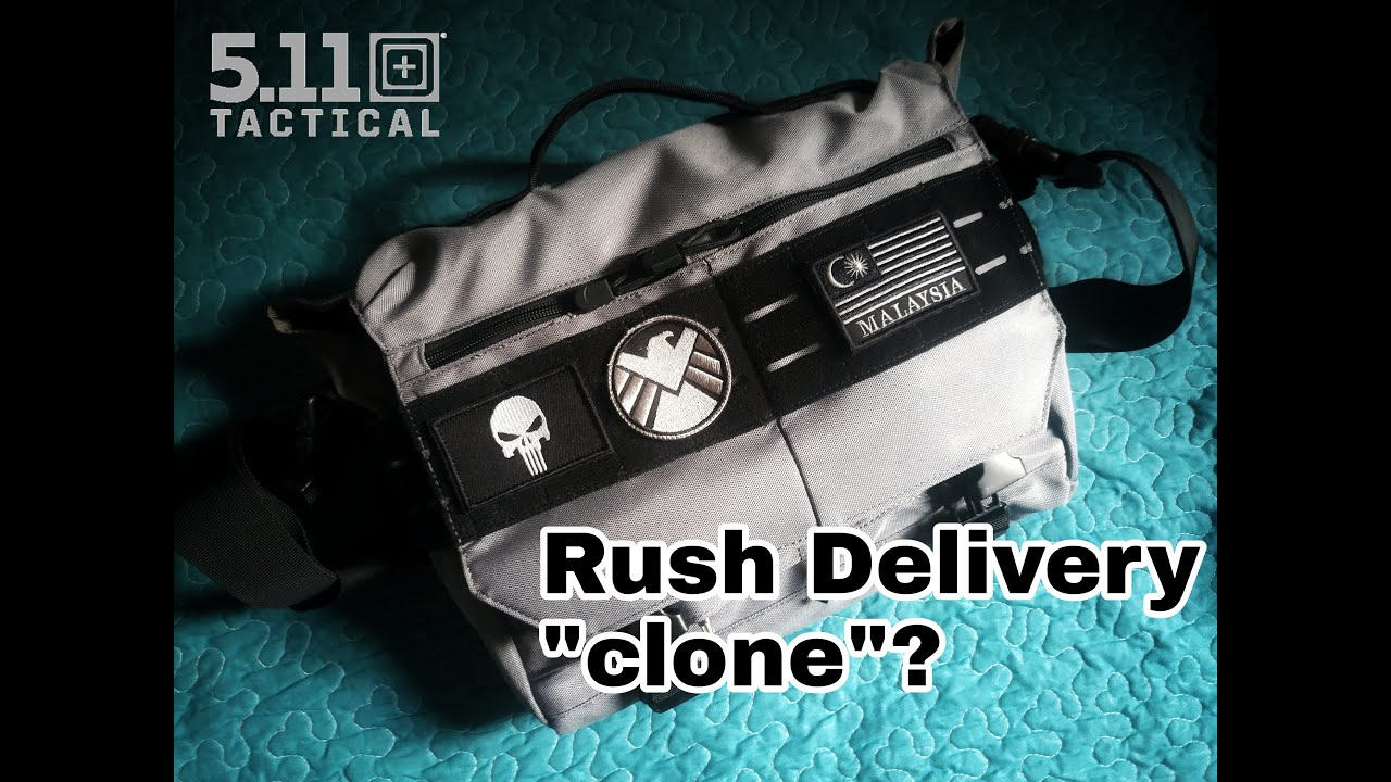 5.11 Rush Delivery Clone? (WZJP Tactical Messenger Bag Review)