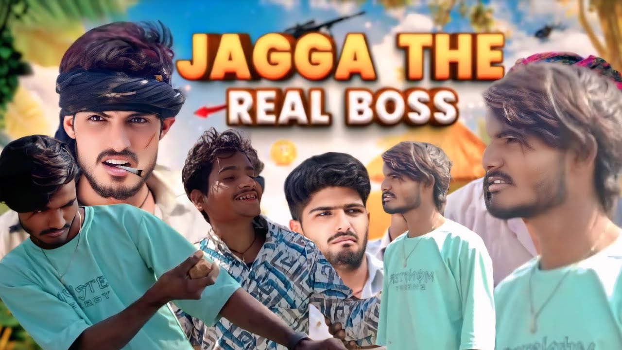 जग्गा द रियल बॉस कॉमेडी 🤣rj 17 teem 