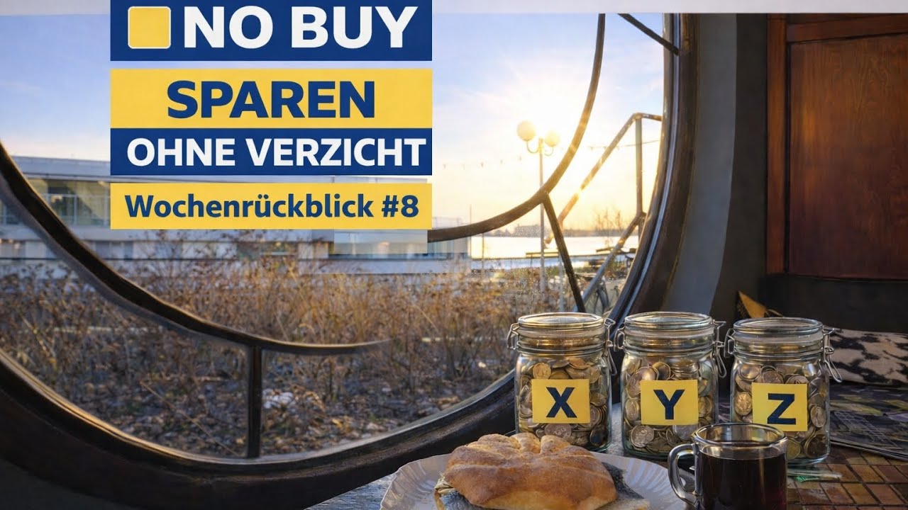 No-buy | wie ich endlich meine Finanzen entstressen konnte. 8. Wochenr&uuml;ckblick