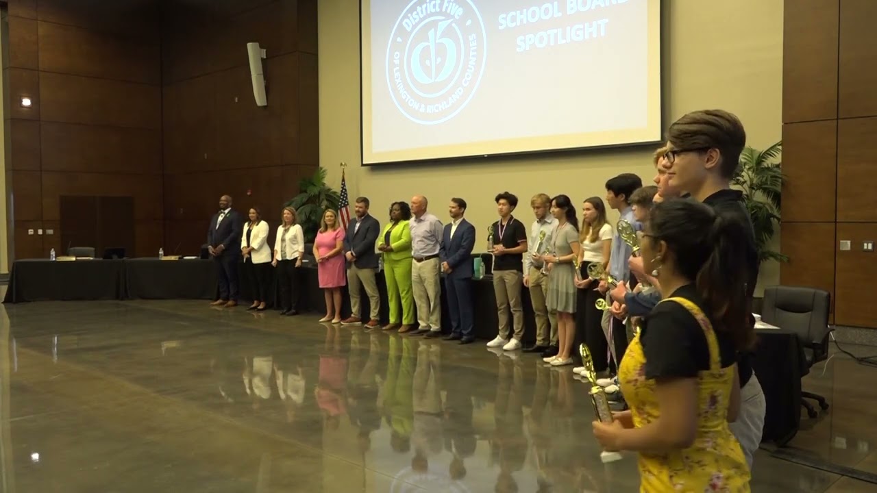 May 22, 2023 - Call to Order (7 PM), Welcoming, Invocation, Pledge & School Board Spotlight