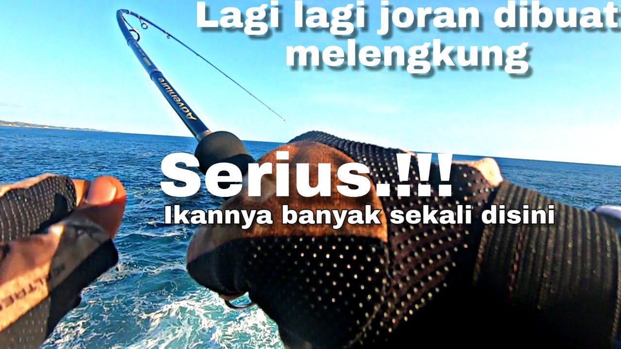 Ultralight Fishing - Mancing dapat ikan GT || spot mancing malang selatan #vlog 52