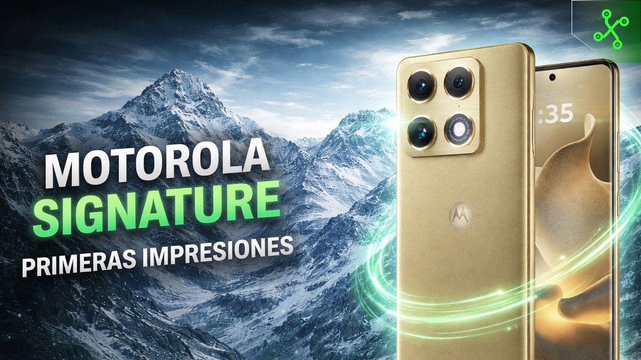 Probando el nuevo Motorola Signature y estas son mis primeras impresiones