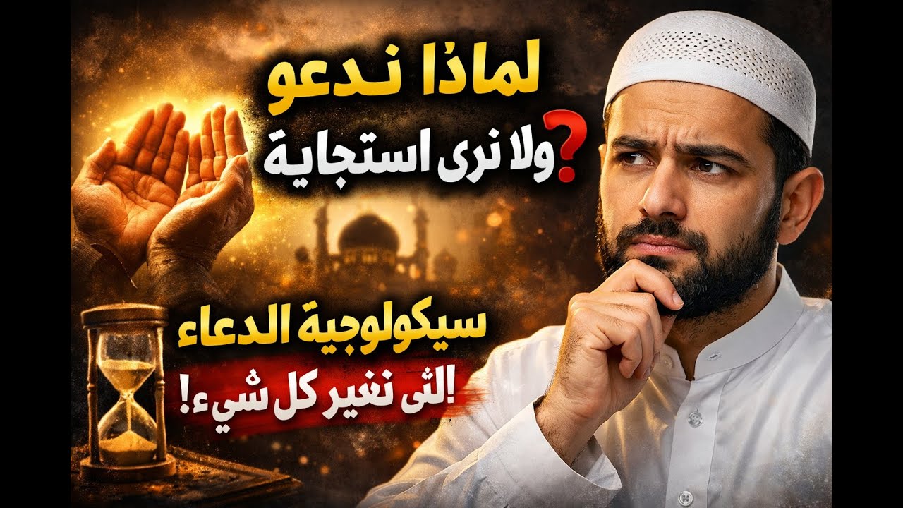 لماذا لا تُستجاب أدعيتنا ؟  إذا كنت تدعو ولا يحدث شيء… شاهد هذا قبل أن تيأس