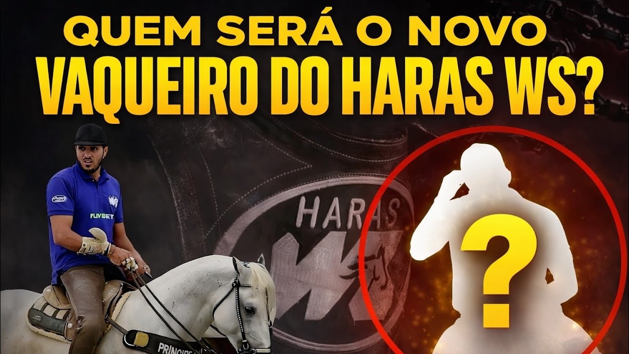 TEM VAQUEIRO NOVO CHEGANDO NO HARAS WS