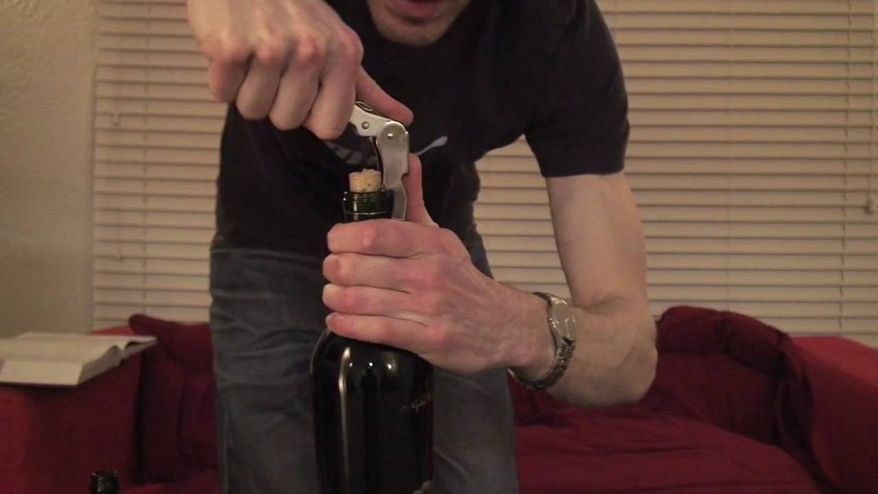 #5 How to Open a Bottle of Wine with a Waiter's Corkscrew - SuppleWine.com