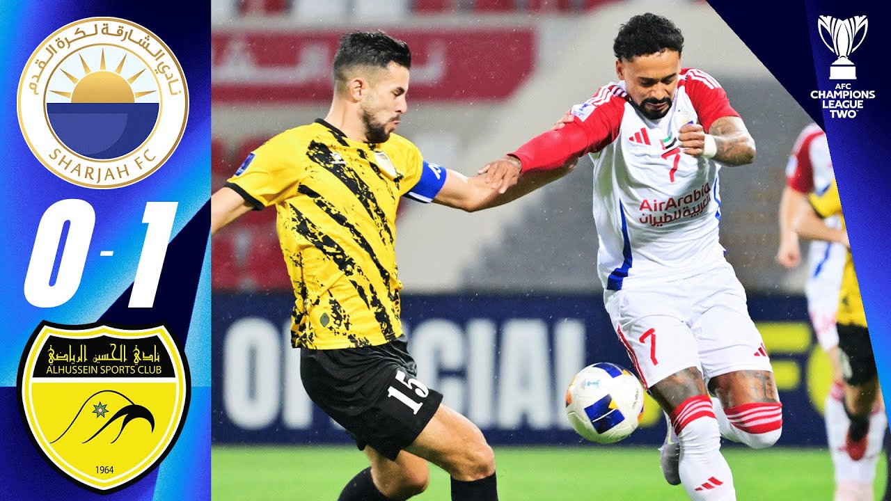 0:1 sends it to penalties! | Sharjah (UAE) - Al Hussein (JOR) | Highlights AFC Champions League Two&trade;