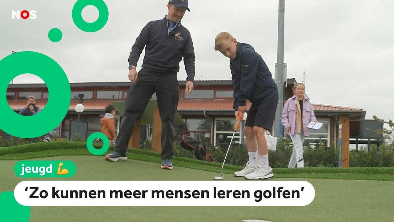 Gratis golfbaan voor kinderen
