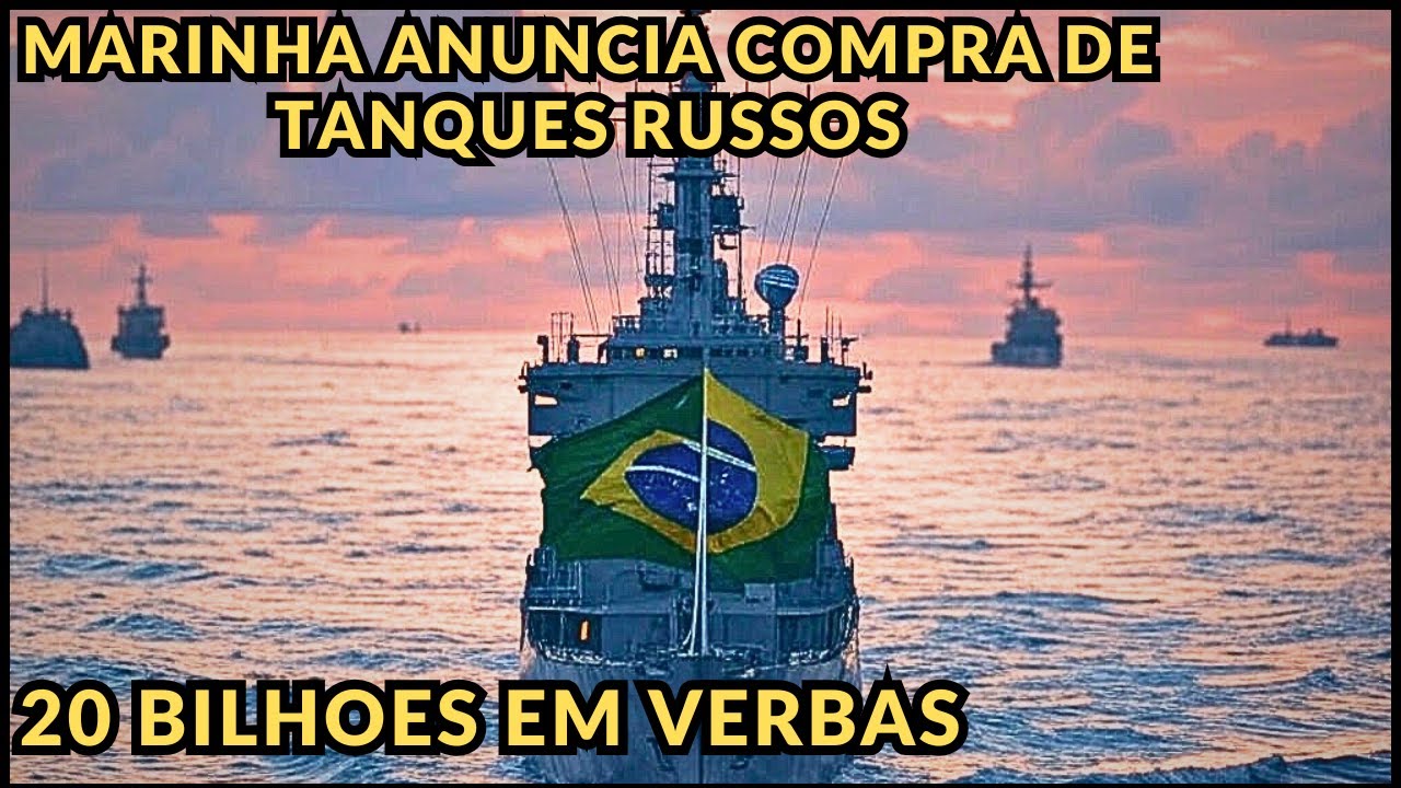 Marinha do Brasil Vai Receber 20 Bilhoes a mais no or&ccedil;amento ! e Tanques Suecos anfibios
