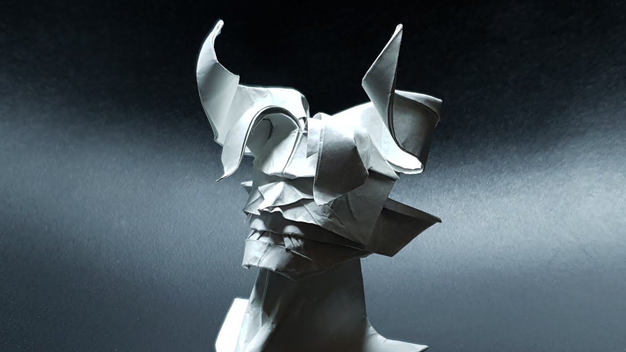 [초고난도] 악마 두상 종이접기 Origami Devil's Head (창작: 김동현)