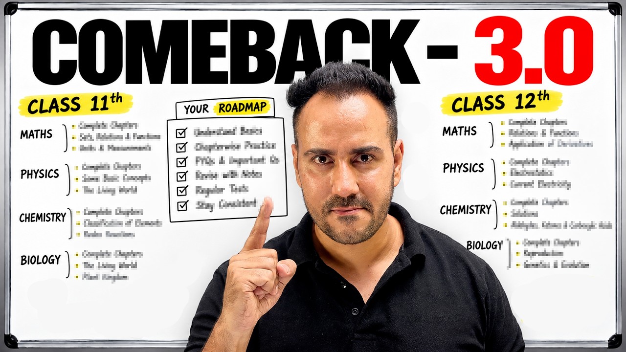 Class 11th & 12th Students, It&rsquo;s Time for a Comeback 3.0!