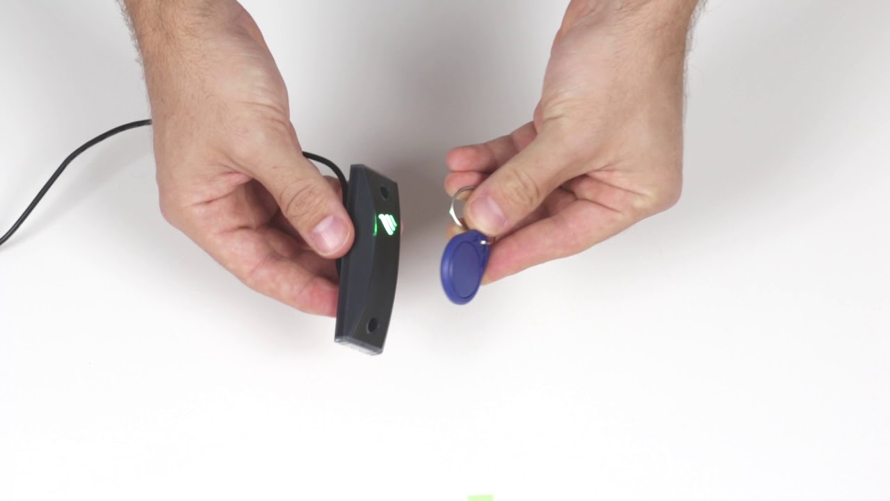 קורא כרטיסי קירבה RFID בחיבור USB מדמה COM