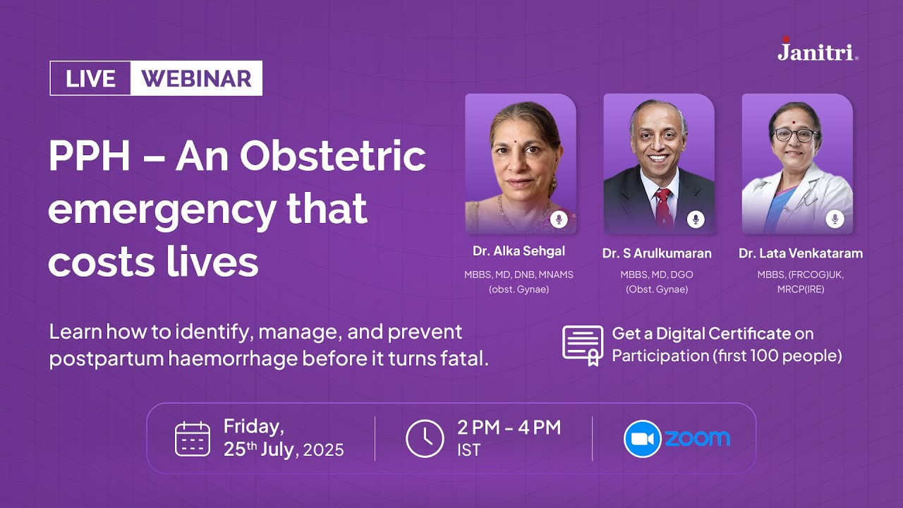Webinar: PPH -  An Obstetric Emergency That Costs Lives