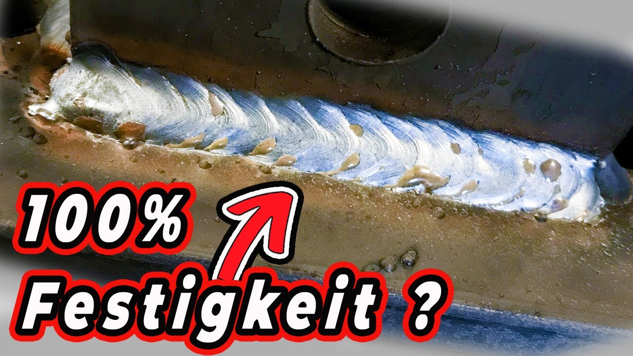 SO hält Deine Schweißnaht EWIG!