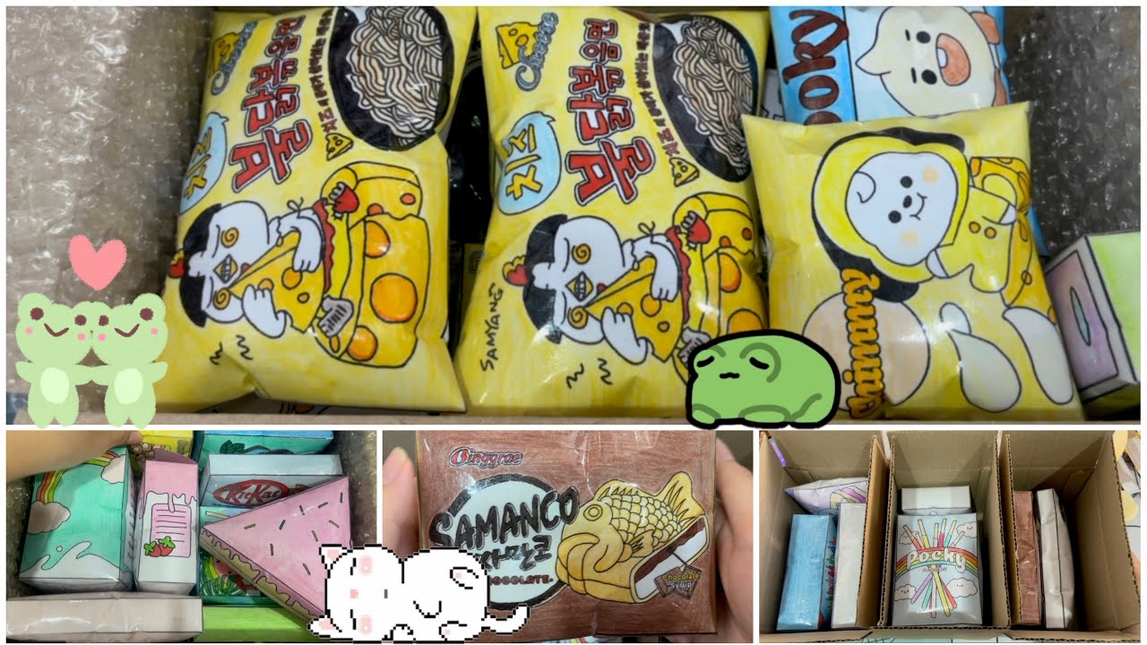 Gói những đơn hàng squishy giấy siuu ciuu cùng mình nha - Packing paper squishy orders