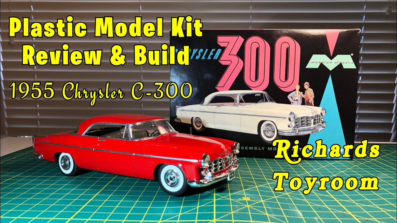 Plastic Model Kit Review and Build 1955 Chrysler C300