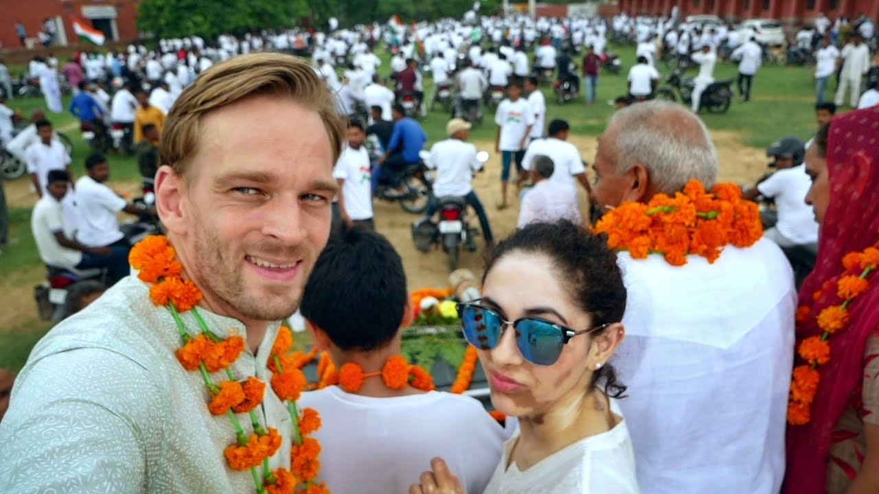My Father-in-Law's Political Rally in India ✔️ WHAT AN EXPERIENCE 🤯