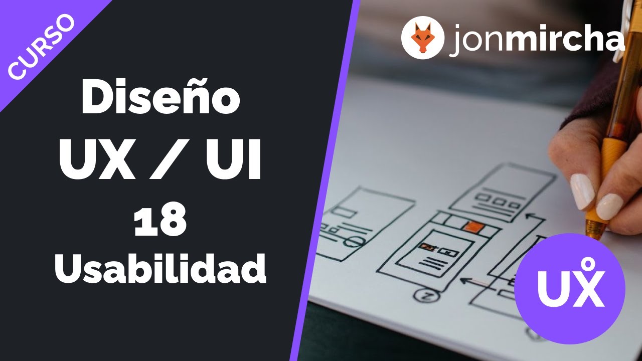 Curso Diseño UX / UI: 18. Usabilidad - jonmircha