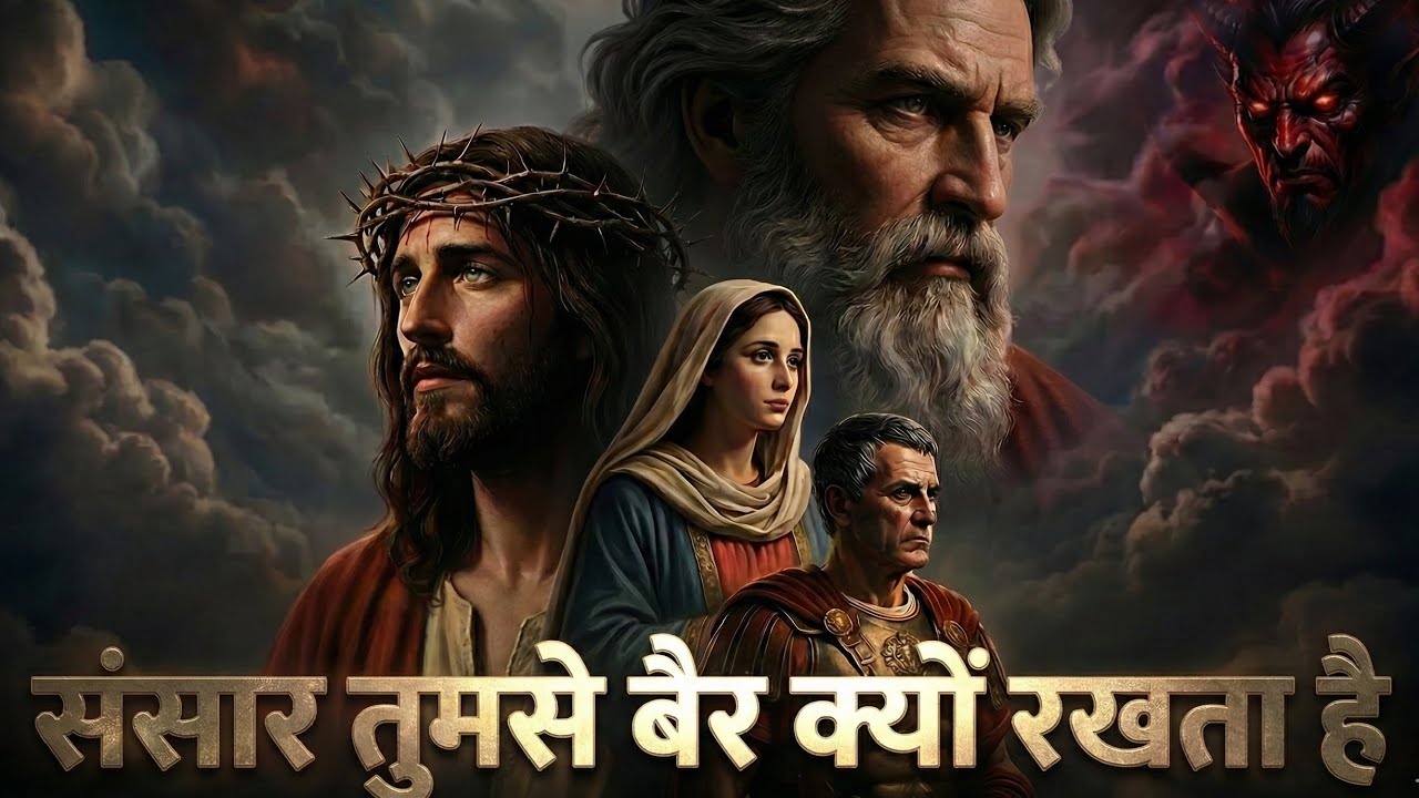  Pavitra bible ki vachan se|पवित्र बाइबल के वचन से Sansar tumse bair kyu rakhta hai| संसार तुमसे 