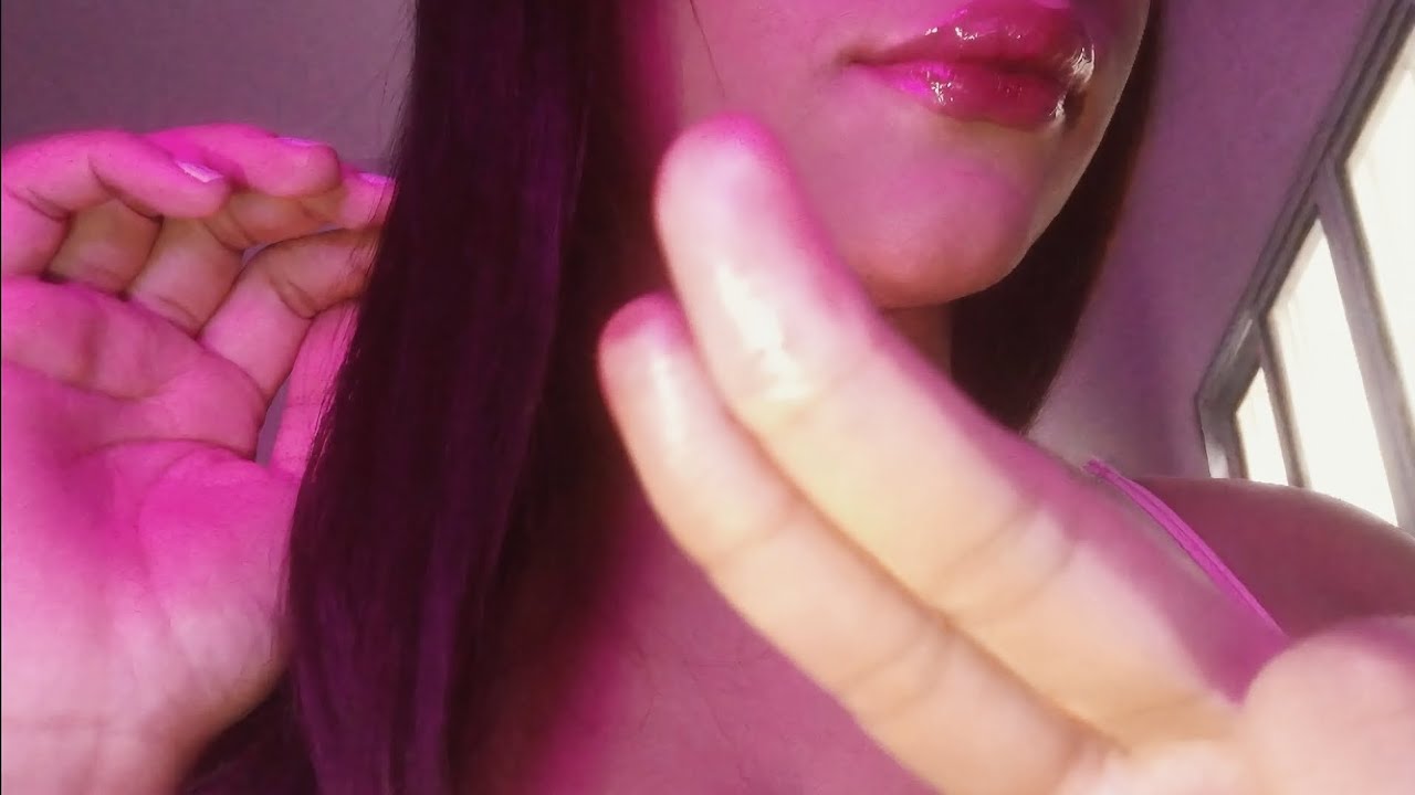 ASMR | Spit Painting: Painting Your Face with My Fingertips😴🩷